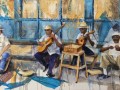 VIOUGEAS Michele Musiciens de rue à La Havanne.jpg